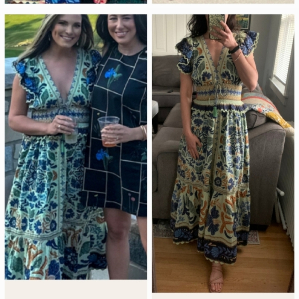 Farm Rio Ocean Maxidress - Picture 6 of 7